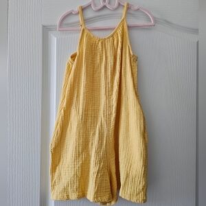 Cat & Jack Sunny Yellow Kids Romper